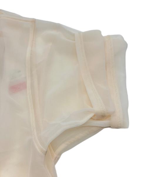 TODAYFUL（トゥデイフル）TODAYFUL (トゥデイフル) Halfsleeve Sheer T-shirts アイボリー サイズ:SIZE Freeの古着・服飾アイテム