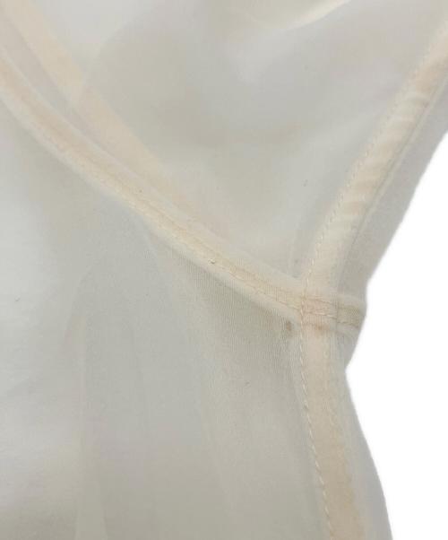TODAYFUL（トゥデイフル）TODAYFUL (トゥデイフル) Halfsleeve Sheer T-shirts アイボリー サイズ:SIZE Freeの古着・服飾アイテム
