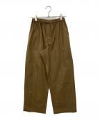 TODAYFULトゥデイフル）の古着「Cotton Easy Pants」｜カーキ