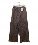 TODAYFULトゥデイフル）の古着「Cotton Easy Pants」｜ブラウン