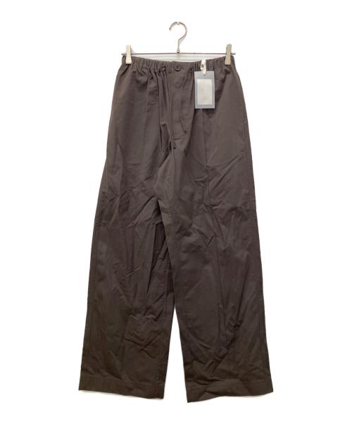 TODAYFUL（トゥデイフル）TODAYFUL (トゥデイフル) Cotton Easy Pants ブラウン サイズ:38 未使用品の古着・服飾アイテム