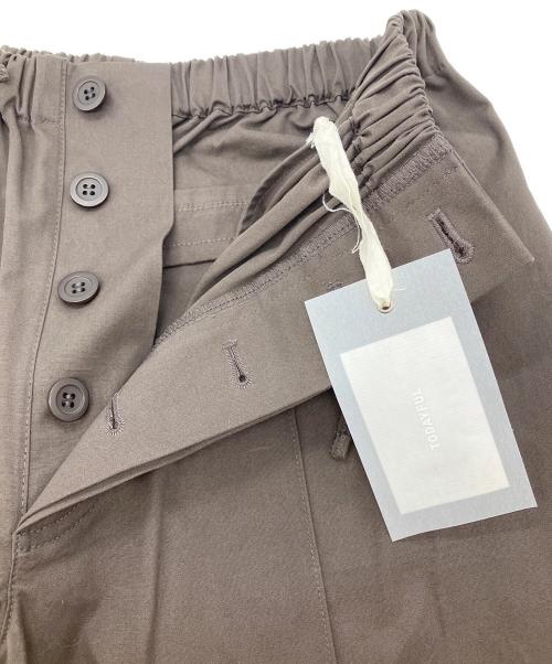 TODAYFUL（トゥデイフル）TODAYFUL (トゥデイフル) Cotton Easy Pants ブラウン サイズ:38 未使用品の古着・服飾アイテム