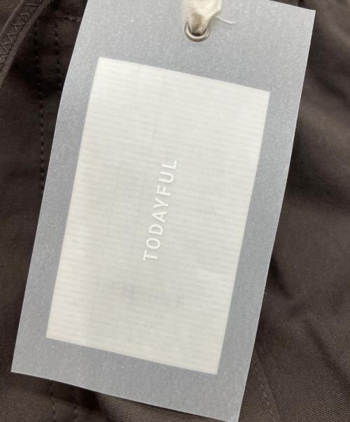 TODAYFUL（トゥデイフル）TODAYFUL (トゥデイフル) Cotton Easy Pants ブラウン サイズ:38 未使用品の古着・服飾アイテム