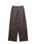 TODAYFUL (トゥデイフル) Cotton Easy Pants ブラウン サイズ:38 未使用品：8000円