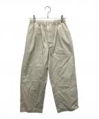 TODAYFULトゥデイフル）の古着「Cotton Easy Pants」｜アイボリー