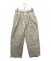 TODAYFUL（トゥデイフル）の古着「Cotton Easy Pants」｜アイボリー