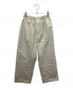 TODAYFULトゥデイフル）の古着「Cotton Easy Pants」｜アイボリー