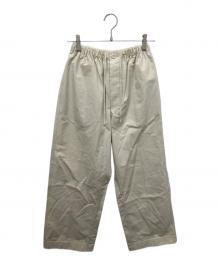 TODAYFUL（トゥデイフル）の古着「Cotton Easy Pants」｜アイボリー