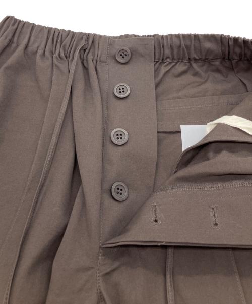 TODAYFUL（トゥデイフル）TODAYFUL (トゥデイフル) Cotton Easy Pants　コットンイージーパンツ ブラウン サイズ:36の古着・服飾アイテム