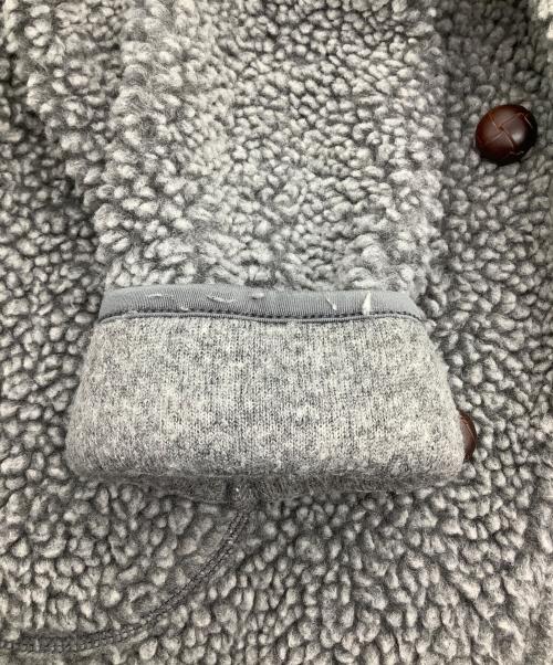 Gymphlex（ジムフレックス）Gymphlex (ジムフレックス) ボアジャケット グレー サイズ:14の古着・服飾アイテム