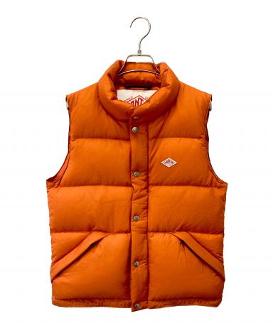 中古・古着通販】DANTON (ダントン) HIGH LOFT DOWN VEST オレンジ