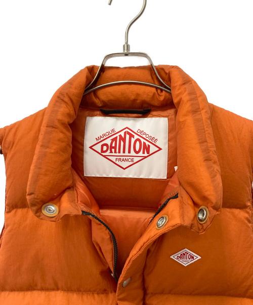 DANTON（ダントン）DANTON (ダントン) HIGH LOFT DOWN VEST オレンジ サイズ:M 未使用品の古着・服飾アイテム