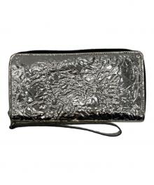 MM6 Maison Margiela（エムエムシックスメゾンマルジェラ）の古着「メタリックロングウォレット」