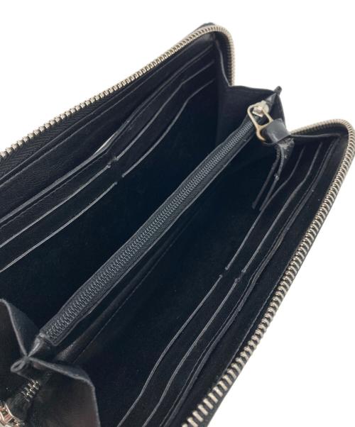 MM6 Maison Margiela（エムエムシックスメゾンマルジェラ）MM6 Maison Margiela (エムエムシックスメゾンマルジェラ) メタリックロングウォレットの古着・服飾アイテム