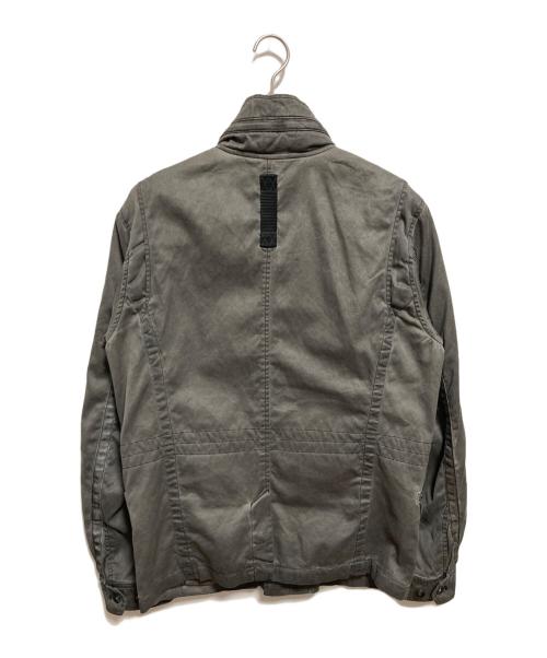 DIESEL（ディーゼル）DIESEL (ディーゼル) エイジングフィールドジャケット グレー サイズ:Lの古着・服飾アイテム