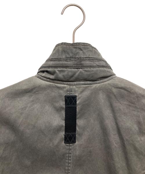 DIESEL（ディーゼル）DIESEL (ディーゼル) エイジングフィールドジャケット グレー サイズ:Lの古着・服飾アイテム