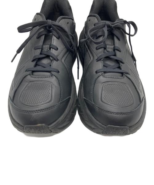 HOKAONEONE（ホカオネオネ）HOKAONEONE (ホカオネオネ) BONDI LEATHER WIDE ブラック サイズ:28.0の古着・服飾アイテム