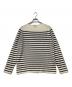JOHN SMEDLEY (ジョンスメドレー) ウールボーダーニット アイボリー サイズ:SIZEM：6000円