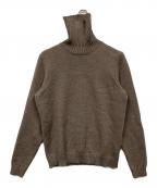 Zanoneザノーネ）の古着「タートルネックニット」｜ベージュ