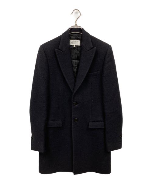 Maison Margiela（メゾンマルジェラ）Maison Margiela (メゾンマルジェラ) チェスターコート ネイビー サイズ:46の古着・服飾アイテム