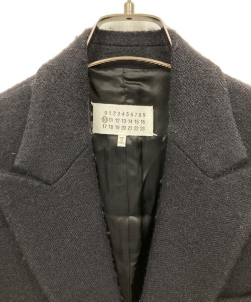 Maison Margiela（メゾンマルジェラ）Maison Margiela (メゾンマルジェラ) チェスターコート ネイビー サイズ:46の古着・服飾アイテム