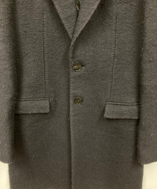 Maison Margiela（メゾンマルジェラ）Maison Margiela (メゾンマルジェラ) チェスターコート ネイビー サイズ:46の古着・服飾アイテム