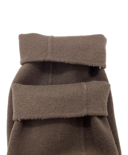 UNITED ARROWS（ユナイテッドアローズ）UNITED ARROWS (ユナイテッドアローズ) リバーテーラードコート　ロングコート ブラウン サイズ:38の古着・服飾アイテム
