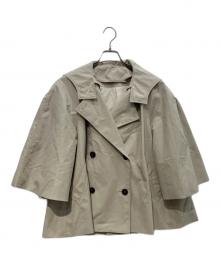 LIten（リテン）の古着「キュービックトレンチジャケット」｜ベージュ