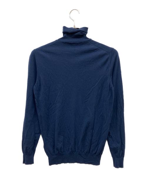 Drumohr（ドルモア）Drumohr (ドルモア) タートルネックニット ネイビー サイズ:48の古着・服飾アイテム