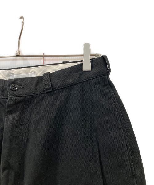 MARKA（マーカ）MARKA (マーカ) オーガニックコットンギャバ / U.S.アーミーチノトラウザー ブラック サイズ:2の古着・服飾アイテム