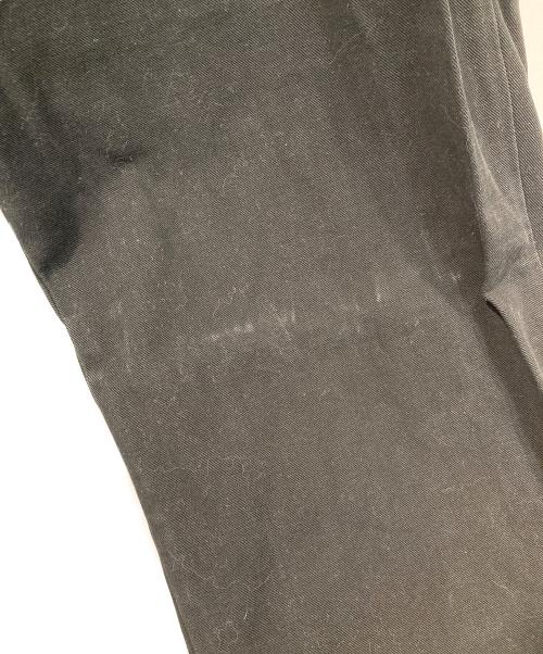 MARKA（マーカ）MARKA (マーカ) オーガニックコットンギャバ / U.S.アーミーチノトラウザー ブラック サイズ:2の古着・服飾アイテム