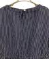 中古・古着 fog linen work (フォグリネンワーク) 北欧、暮らしの道具店 (ホクオウ、グラシノドウグテン) 別注 ストライプリネンワンピース ネイビー×ホワイト サイズ:-：11000円