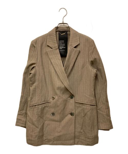 CHAOS（カオス）Chaos (カオス) ウィンターヘリンボーンジャケット ベージュ サイズ:SIZE Freeの古着・服飾アイテム