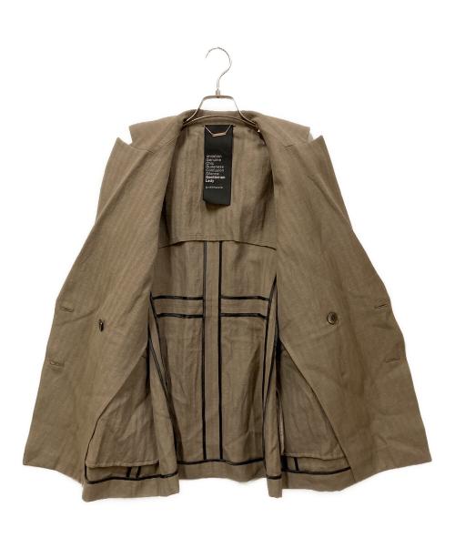 CHAOS（カオス）Chaos (カオス) ウィンターヘリンボーンジャケット ベージュ サイズ:SIZE Freeの古着・服飾アイテム