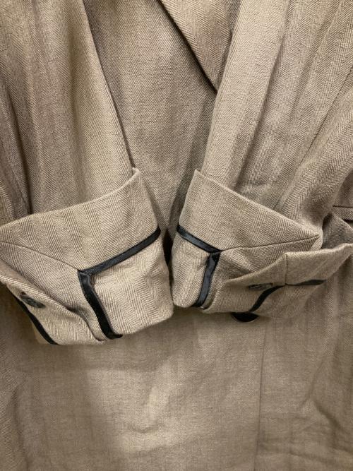 CHAOS（カオス）Chaos (カオス) ウィンターヘリンボーンジャケット ベージュ サイズ:SIZE Freeの古着・服飾アイテム