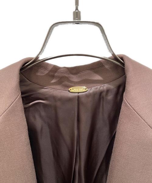 MUSE de Deuxieme Classe（ミューズ ドゥーズィエム クラス）MUSE de Deuxieme Classe (ミューズ ドゥーズィエム クラス) ギャバジン チルジャケット ブラウン サイズ:FREEの古着・服飾アイテム