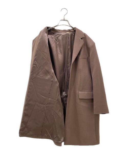 MUSE de Deuxieme Classe（ミューズ ドゥーズィエム クラス）MUSE de Deuxieme Classe (ミューズ ドゥーズィエム クラス) ギャバジン チルジャケット ブラウン サイズ:FREEの古着・服飾アイテム