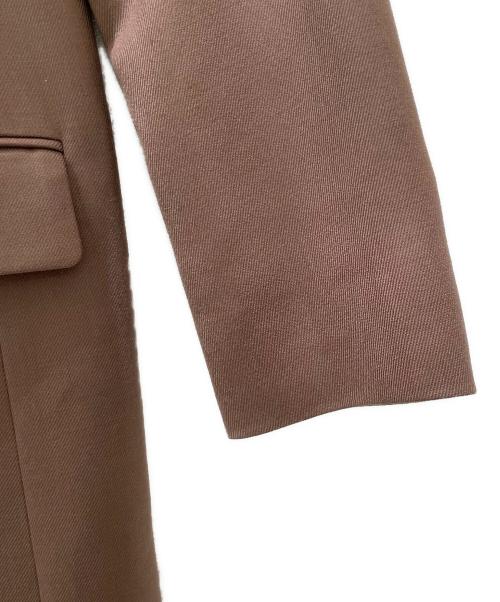 MUSE de Deuxieme Classe（ミューズ ドゥーズィエム クラス）MUSE de Deuxieme Classe (ミューズ ドゥーズィエム クラス) ギャバジン チルジャケット ブラウン サイズ:FREEの古着・服飾アイテム