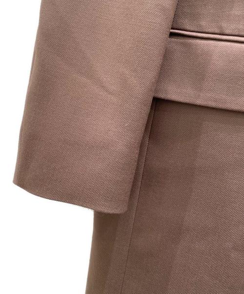 MUSE de Deuxieme Classe（ミューズ ドゥーズィエム クラス）MUSE de Deuxieme Classe (ミューズ ドゥーズィエム クラス) ギャバジン チルジャケット ブラウン サイズ:FREEの古着・服飾アイテム