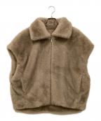 SEADRAKEシードレイク）の古着「エコファーベスト」｜ベージュ