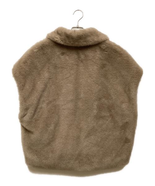 SEADRAKE（シードレイク）SEADRAKE (シードレイク) エコファーベスト ベージュ サイズ:SIZE 38の古着・服飾アイテム