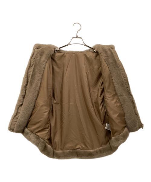 SEADRAKE（シードレイク）SEADRAKE (シードレイク) エコファーベスト ベージュ サイズ:SIZE 38の古着・服飾アイテム