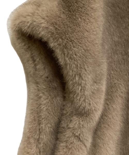 SEADRAKE（シードレイク）SEADRAKE (シードレイク) エコファーベスト ベージュ サイズ:SIZE 38の古着・服飾アイテム