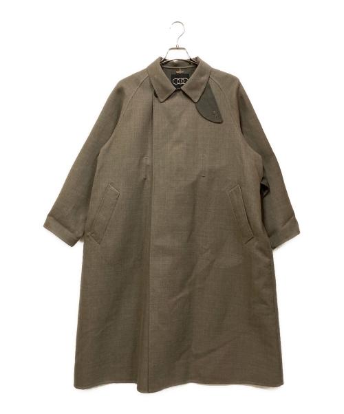 Conte（コンテ）Conte (コンテ) リバー バルカラーコート グレー サイズ:SIZE Freeの古着・服飾アイテム