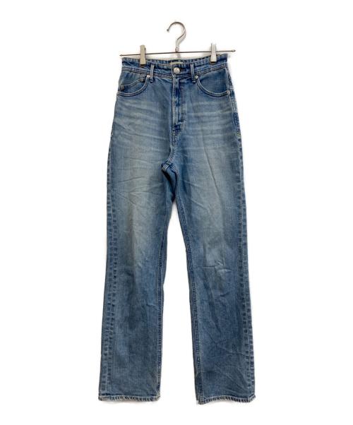 YANUK（ヤヌーク）YANUK (ヤヌーク) LOUISE ストレートデニムパンツ インディゴ サイズ:w24の古着・服飾アイテム