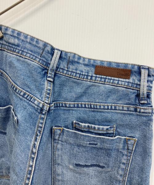 YANUK（ヤヌーク）YANUK (ヤヌーク) LOUISE ストレートデニムパンツ インディゴ サイズ:w24の古着・服飾アイテム