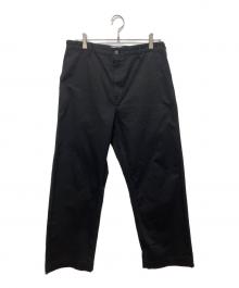 eYe JUNYA WATANABE MAN×CarHartt（アイ ジュンヤワタナベマン×カーハート）の古着「Wネームチノパン」｜ブラック
