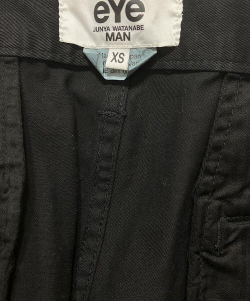 eYe JUNYA WATANABE MAN（アイ ジュンヤワタナベマン）eYe JUNYA WATANABE MAN (アイ ジュンヤワタナベマン) CarHartt (カーハート) Wネームチノパン ブラック サイズ:XSの古着・服飾アイテム