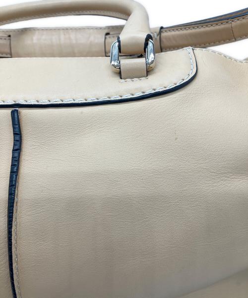 TOD'S（トッズ）TOD'S (トッズ) 2WAYバッグ ベージュの古着・服飾アイテム