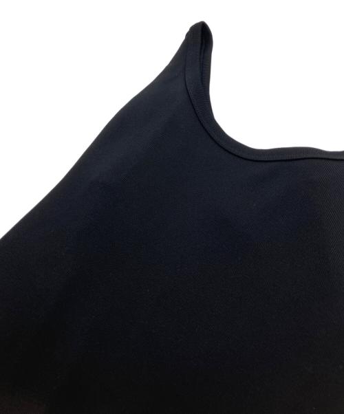Plage（プラージュ）Plage (プラージュ) Rib ハーフスリーブワンピース ブラック サイズ:36の古着・服飾アイテム